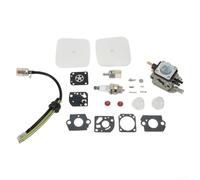 Carburador para Mantis 7222 7225 7230 7234 Tiller C1U-K54A Juego completo con chispa y sellos para una fácil instalación