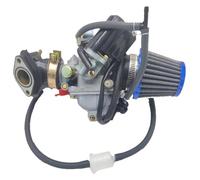 Carburador para Moto para Baja Scooter ATV Go Kart 125cc PD24J Piezas De Motocicleta Carburador GY6 con Colector Admisión 150cc(Set)