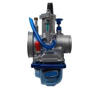 Carburador para Moto para Keihin para PWK 24 26 28 30 32 34 Mm Scooters Accesorios De Motocross Carreras Motos Cross Carburador ATV 125-300 CC(Blue 34mm)