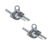 Carburador para motor 1 pieza 2 piezas Universal Motocicleta Scooter SUV Inline Gasolina Grifo de Interruptor de Encendido/Apagado para 90cc 110cc 120cc 125cc 140 C vacío de combustible(2 pcs)