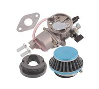 Carburador para motor Conjunto completo de carburador de 38 mm, 13 mm y filtro de aire de 42 mm, apto para minimotos de bolsillo de 2 tiempos de 47 cc, 49 cc y 50 cc vacío de combustible