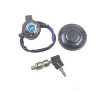 Carburador para Motor para SPO&rtster para XL 883 1200 2014-2020 para XL883 para XL1200 Interruptor Encendido Tapa Tanque De Combustible Llaves Bloqueo La Caja Trasera(Negro)