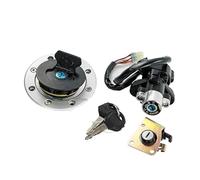 Carburador para Motor para Suzuki 99-02 para SV650 para SV650S 97-03 TL1000 para TL100R para TL1000S Juego De Llaves Bloqueo Tapa Gasolina Y Asiento Interruptor Encendido(Tank Cap Cover)