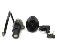 Carburador para Motor para Tricker para XG250 para XG 250 Interruptor De Encendido Arranque Combustible Aceite Tanque Gasolina Tapa Bloqueo Casco Juego Seguridad(A Set)