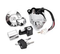 Carburador para Motor para VT250 para Magna 250 para Steed para Shadow 400 para VT600 Interruptor De Encendido Tapa Combustible Kit Llave Bloqueo Asiento