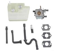 Carburador para motosierra 1121 120 0611 reemplazo con juntas y líneas adecuado para modelos MS260 024 026 MS240