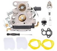 Carburador para motosierra 240 235 236 C1T-W33 de repuesto con filtro de aire, línea de gasolina para herramientas de jardín Jonsered CS2238