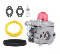 Carburador para recortadora de eje recto Murray de 16 pulgadas compatible con TB80EC TB32EC de 25 cc sustituye a 753-06190 WT-973 753-08501