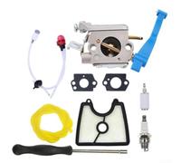 Carburador para soplador 125BVX 125B - Kit de repuesto de metal para Craftsman para poulan para eco para toro para homelite Eater String Trimmer Leaf Blower Engine Parts