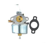 Carburador para Tecumseh 5HP 6HP 7HP 8HP 9HP H30 H50 H60 H70 H80 H50 H50-65597V Reemplazo Metal para quitanieves y trituradora OEM 631828 631067 MIA10291, fácil instalación, color negro, 1 unidad