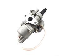 Carburador, pieza de motor de 2 tiempos de 49 cc para mini moto de cross para ATV Pocket Rocket, ralentí estable, aceleración rápida, construcción de metal, conducción todoterreno