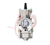 Carburador Pit Bike para PWK para KR150 Racing 21mm 24mm 26mm 28mm 30mm 32mm 34mm Deslizamiento Plano para Motocicleta Carburador De 100cc 125cc 250cc Carburadores(28MM)