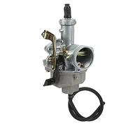 Carburador, PZ26 Carburador de 1 Pulg., Repuesto de Carburador, Metal + Accesorio de Goma Apto para 110cc 125cc PITBIKE Dirt Bike