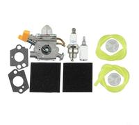 Carburador recortador de 30 cc para RUIXING QuickStart con filtro de aire PLT3043YE y juego completo de accesorios