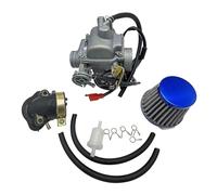 Carburador Repuesto GY6 Para PD24J Con Colector Filtro Aire 125cc 150cc Carburador Motocicleta Para BAJA Scooter ATV Go Kart Scooter 125cc PD24J Piezas Motocicleta(1 juego)