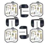 Carburador Repuesto Moto Kit De Reparación Carburador Motocicleta para Yamaha XVZ1300 XVZ1300A XVZ13LT Y XVZ13A Incluye Diafragma Junta Flotador Émbolo(Style 2)