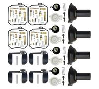 Carburador Repuesto Moto Kit De Reparación Carburador para Motocicleta para Yamaha XVZ1300 XVZ1300A XVZ13LT Y XVZ13A Incluye Diafragma Junta Flotador Émbolo(Style 4)