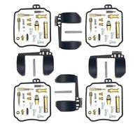 Carburador Repuesto Moto Kit De Reparación Carburador para Motocicleta para Yamaha XVZ1300 XVZ1300A XVZ13LT Y XVZ13A Incluye Diafragma Junta Flotador Émbolo(Style 2)