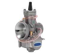 Carburador Repuesto Moto para Yamaha para Keihin para PWK 24 26 28 30 32 34 Mm Scooters Motocross Carreras De Motos Cross Carburador Universal(Grey 34mm)