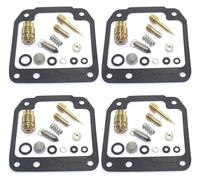 Carburador Repuesto Moto para Yamaha XJ550R XJ 550 R Seca 1981 1982 1983 Carburadores 4 Juegos Kit De Reparación Carburador Motocicleta Piezas Tornillo Aire