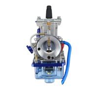Carburador Universal Para Motocicleta De Carreras Con Cuenco Power Jet Blue Para KEIHIN KOSO OKO PWK 24 26 28 30 32 34mm 2T 4T Scooter ATV(PWK32)