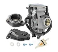 Carburador Y Funda De Colector De Admisión para TRX350 FourTrax 350 1986-1987
