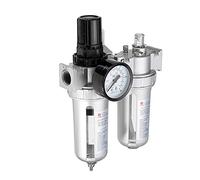 Carburador y piezas Lubricador de aceite de compresor de aire de 1/2 pulgadas, regulador de humedad, filtro de agua de la fuente de aire con la herramienta de piezas neumáticas de conexión Piezas para