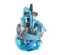 Carburadores Carburador Azul para Motocicleta Motor De Scooter Motocicleta UTV ATV para KEIHIN 2T 4T para PWK 33 34 35 36 38 40 42mm Motor Carburador(Blue 40mm)