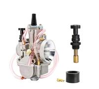 Carburadores Carburador Motocicleta para PWK 21 24 26 28 30 32 34 Mm Carreras ATV Motos para Cross con Interruptor Control Válvula Motor Carburador(C-34mm)