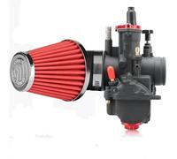 Carburadores Kit De Filtro Aire Alto Flujo Con Carburador PWK De 24/26/28 Mm Curva De 48 Mm Para Motocicleta Pitbike 250 Cc(PWK28Racing Kit)