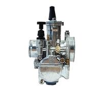 Carburadores moto Carburador Cromado 24-34 Mm Para Motores Carreras 2/4 Tiempos 50-350 Cc Motos Todoterreno Quads Scooters Motocicletas Con Motor Power(32mm)