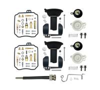 Carburadores moto Para V-star 650 Para Drag Para Star 650 Para XVS650 1997-2017 Kit Reconstrucción Carburador Diafragma Flotador Piezas Válvula Corte Aire Carburador motocicleta(ALL)