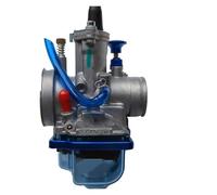 Carburadores para Keihin para PWK 24 26 28 30 32 Y 34 Mm Carburador para Motocicletas Scooters Motos De Y Carreras Accesorios para Carburador. Motor Carburador(Blue 24mm)