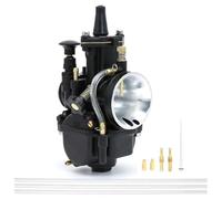Carburadores para moto Tamaño De La Boquilla Principal 21 24 26 28 30 32 34 Mm Carburador Para Motocicletas De Carreras 2T/4T Scooters ATV Instalación Del Carburador De La Motocicleta(34mm black)