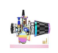 Carburadores para PWK 21 24 26 28 30 32 34 Mm para 50 Cc-250 CC 2/4T Carburador De Motocicleta Juego De Carburador De Carreras Pit Bike ATV Motor Carburador(28mm)