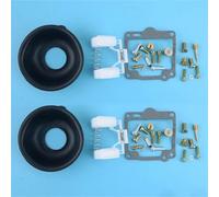 Carburadores Sellos Kit De Reparación para Carburador De Motocicleta para Y&amaha XV750 Virago XV 750 1988-1997, Diafragmas De Vacío Y Piezas De Flotador. Motor Piezas