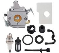 Carburetor C1Q-S57A Motosierra Para Stihl 017 018 MS 170 180 180C MS170 MS180 MS170C MS180C Con Filtro Aire Kit Afinación Carburador Carburador Carb(1set)