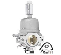 Carburetor Kit Replacement for Engine, Aluminum Carburetor with Gaskets, Direct Fit for Brush Cutters Lawn Mowers, Fuel System Accessory