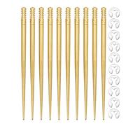 Carburetor Needle, 10PCS Diaphragm Spurt Kit, All-Purpose, Precision Oil Flow Control Parts, Sturdy Easy to Install for Motorcycle Carburetor Repair, Tuning, Modification Use