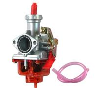Carburetor Para Motocicleta TMX155 CG150 125 Cc Dirt Bike Manu Auto ATV Para Lifan 125 Cable Estrangulación Rojo PZ26 Carburador 27/30 Mm CG200 Carburador Carb(PZ26-Cable Choke-Red)