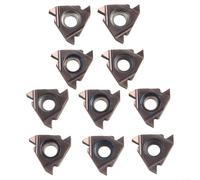 Carburo para roscado insertos 10pcs MMT16IR AG55 VP15TF para torno CNC y aplicaciones de torneado manual