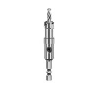 Carburos - Broca de corte de agujeros para metal reforzado que proporciona perforación en acero inoxidable, hojas de aluminio, broca