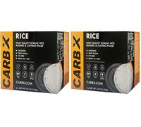 Carbx - Arroz Shirataki - Pasta Konjac - 600 g - 6 Raciones de Pasta Konjac - Ideal para Dietas Keto y Low Carb - Bajo en Calorías y Sin Azúcar (Paquete de 2)