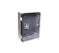 Carcasa 400x300x166mm IP65 con placa de montaje UNIbox 43.11