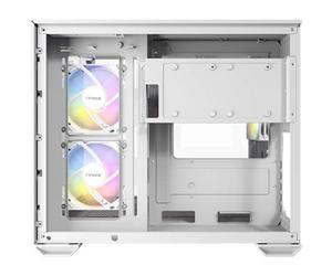 Carcasa Antec CX600M Trio ARGB Mini Tower Blanca cristal templado lateral