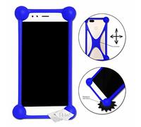 Carcasa antigolpes para LG Xpression Plus 3 Super Silicon Bumper de calidad para LG Xpression Plus 3, color azul