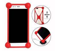 Carcasa antigolpes para LG Xpression Plus 3 Super Silicon Bumper de calidad para LG Xpression Plus 3, color rojo