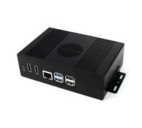 Carcasa compacta de metal para conversión NVME PCIE para uso de placa base Raspberry 5