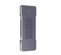 Carcasa compacta y M.2 NVMe SSD rápida USB 3.1 que maximiza el rendimiento, durabilidad y carcasa de aleación de aluminio