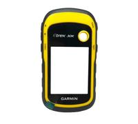 Carcasa compatible con Garmin eTrex Series 30/30x/20/20X/10/10X Series Carcasa frontal con botones de cristal Cubierta de repuesto de reparación manual (amarillo, eTrex 30x)